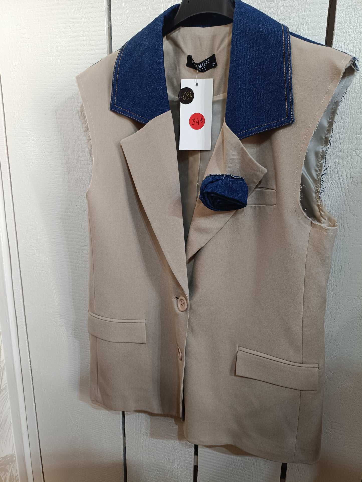 Blazer sans manche