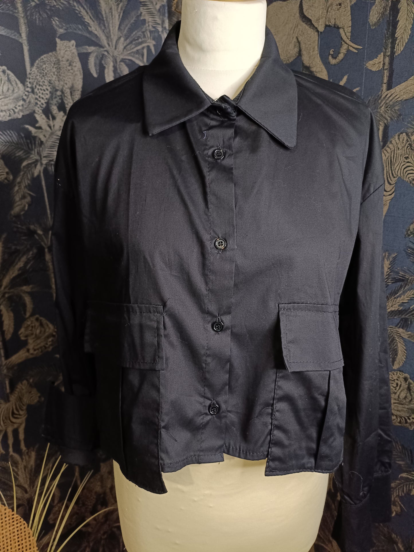 Crop chemise