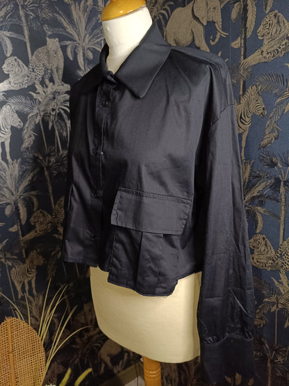 Crop chemise