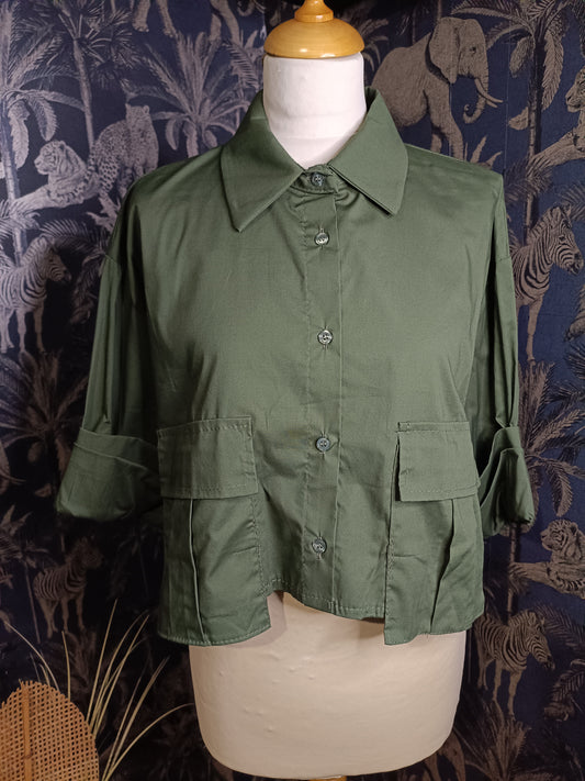 Crop chemise