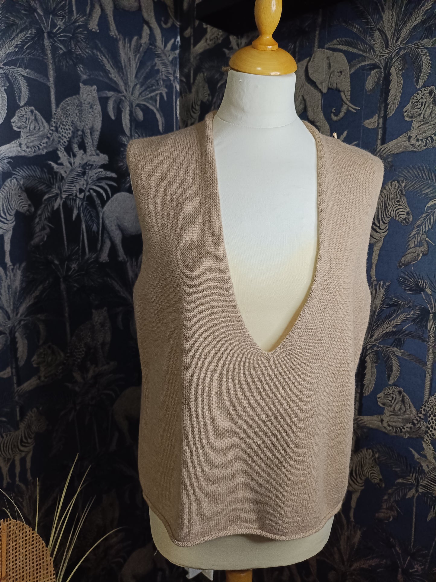 Pull sans manche