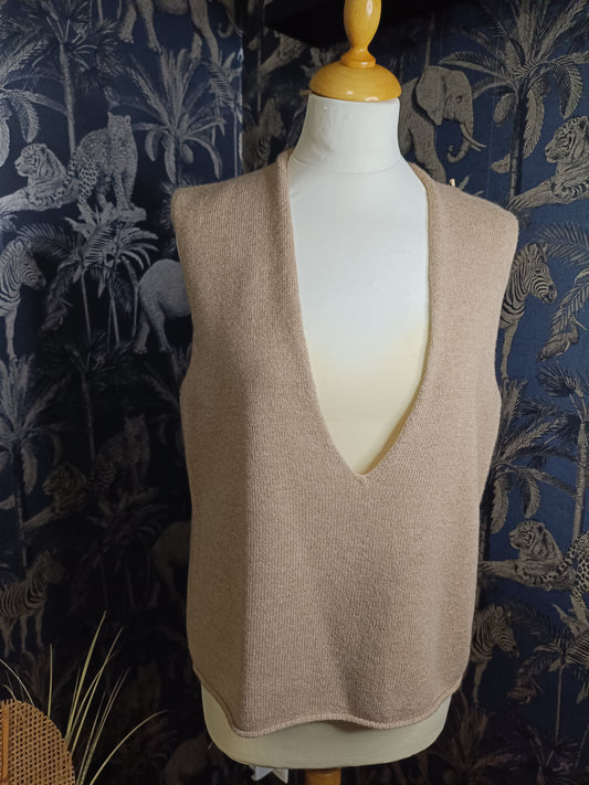 Pull sans manche